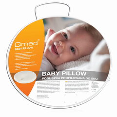 Ортопедическая подушка для новорожденных Qmed BABY PILLOW цена и информация | Товары для здоровья ребенка | hansapost.ee