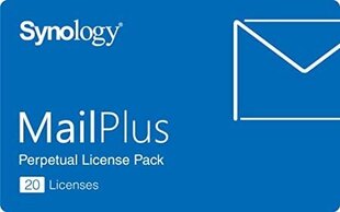 Synology MailPlus 20 Licenses hind ja info | Operatsioonisüsteemid | hansapost.ee