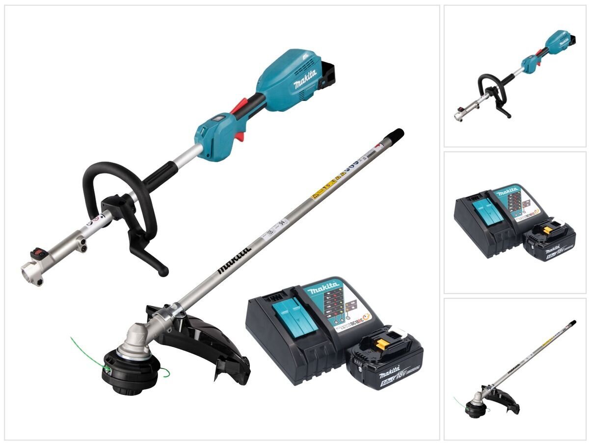 Akutrimmer-lõikur Makita Dux 18 RTX1 18 V + 1x aku 5,0 Ah + laadija hind ja info | Trimmerid | hansapost.ee