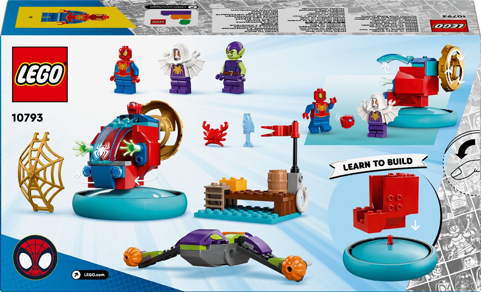 10793 Lego® Marvel Ämblikmees vs roheline goblin Superkangelase mänguasi hind ja info | Klotsid ja konstruktorid | hansapost.ee