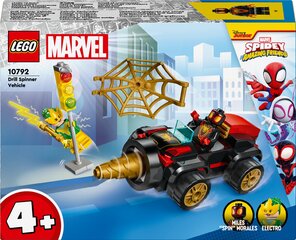 10792 LEGO® Marvel Транспортное средство-бур Супергеройский боевик цена и информация | Конструкторы и кубики | hansapost.ee