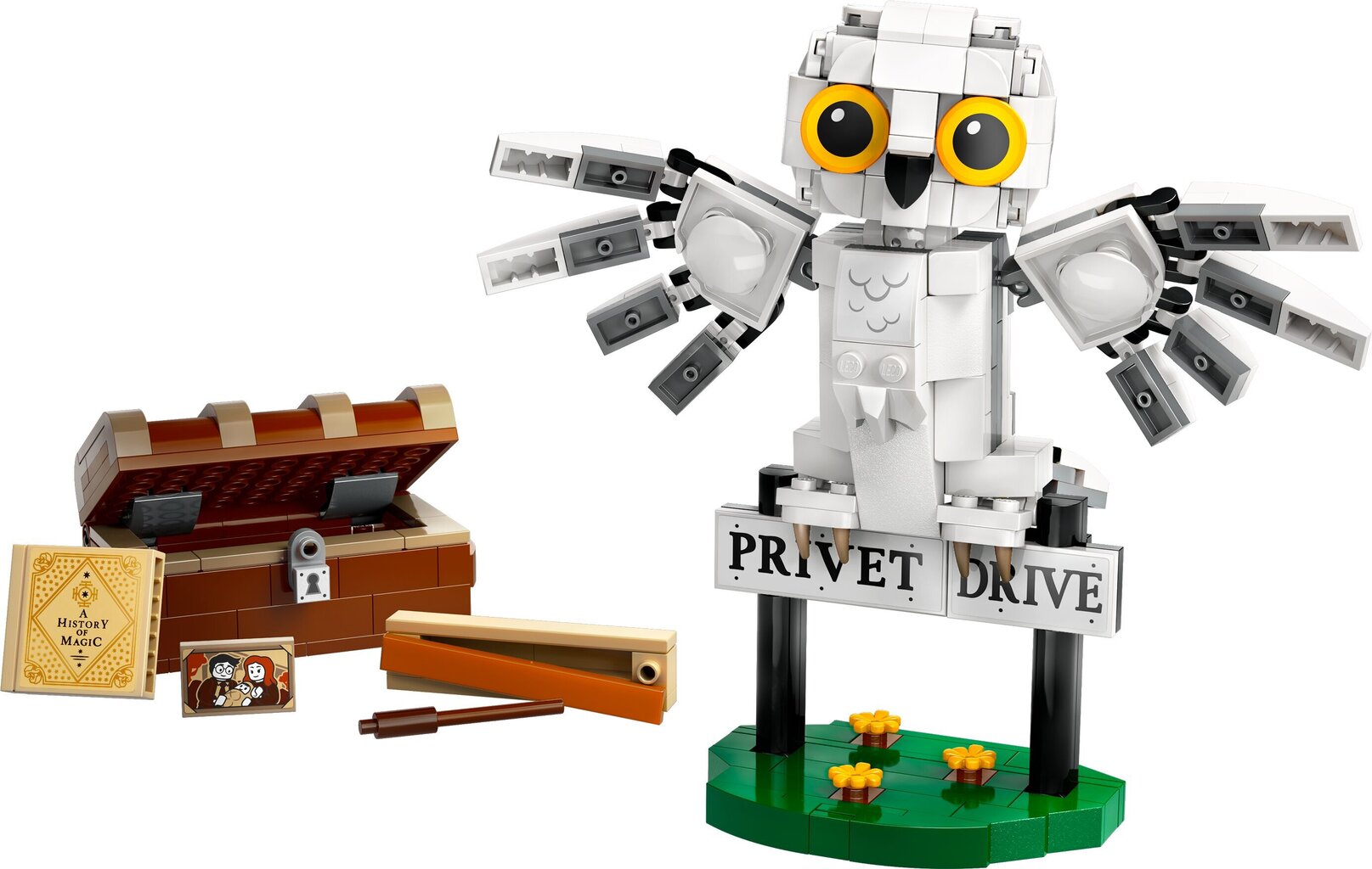 76425 Lego® Harry Potter Hedwig Privet Drive neljandas majas цена и информация | Klotsid ja konstruktorid | hansapost.ee