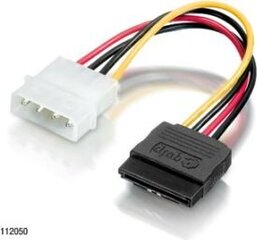 Molex SATA, 0.15 m hind ja info | Juhtmed ja kaablid | hansapost.ee