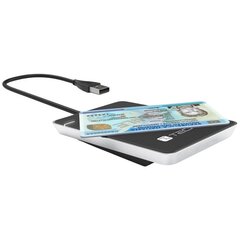 Считыватель бескогтактных смарт-карт Techly NFC RFID 13,56 МГц, USB 2.0 цена и информация | Адаптеры и USB-hub | hansapost.ee