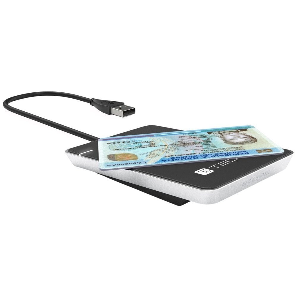 Techly NFC RFID 13,56 MHz, USB 2.0 hind ja info | USB adapterid ja jagajad | hansapost.ee