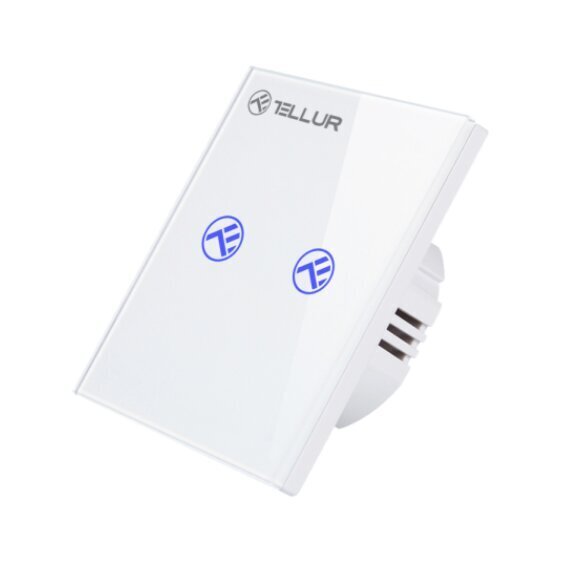 Tellur TLL331491 Smart WiFi switch, SS2N, 2 ports, 1800W hind ja info | Ruuterid | hansapost.ee