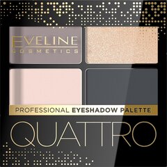 Quattro Professional Eyeshadow Palette lauvärvipalett 02 3,2g цена и информация | Тушь, средства для роста ресниц, тени для век, карандаши для глаз | hansapost.ee
