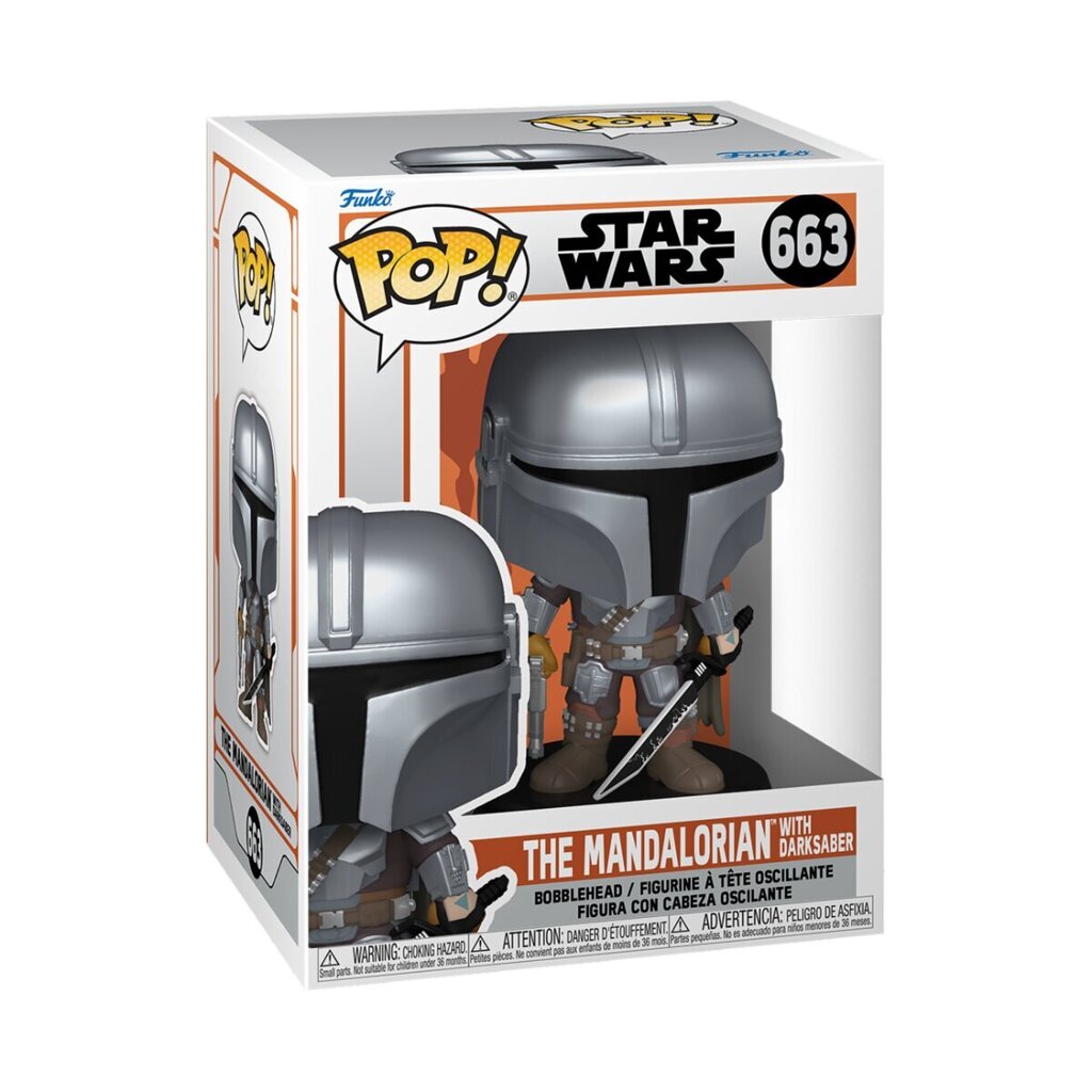 Figuur Funko Pop The Mandalorian Mando w/Darksaber hind ja info | Fännitooted mänguritele | hansapost.ee