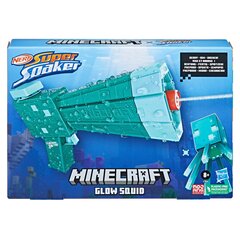 Veepüstol Nerf Super Soaker Minecraft Glow Squid hind ja info | Nerf Supersoaker Lastekaubad ja beebikaubad | hansapost.ee