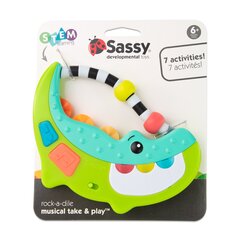 Музыкальный крокодил Sassy цена и информация | Игрушки для малышей | hansapost.ee
