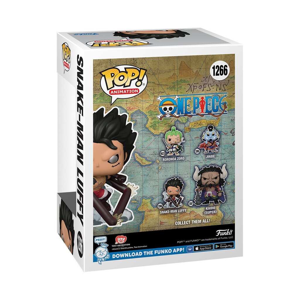 FUNKO POP! Vinyl Figuur: One Piece Snake-Man Luffy hind ja info | Fännitooted mänguritele | hansapost.ee