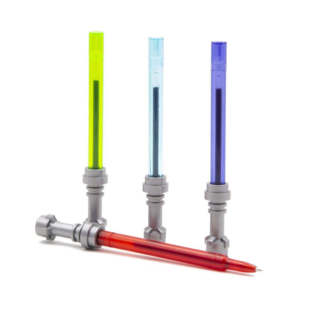 LEGO Star Wars Valgusmõõga geelpliiatsite komplekt, 4 tk hind ja info | Kirjutusvahendid | hansapost.ee