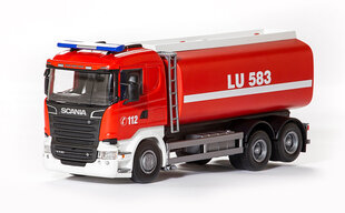 Пожарная машина Emek Scania с баком, 1:25 цена и информация | Игрушки для мальчиков | hansapost.ee