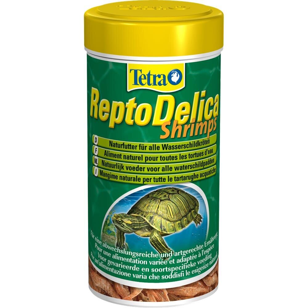 Toit kilpkonnadele Tetra Reptodelica Shrimps, 1 l цена и информация | Eksootiliste loomade toit | hansapost.ee