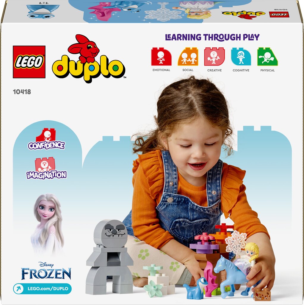 10418 LEGO® DUPLO Disney Эльза и Бруни в зачарованном лесу цена |  hansapost.ee