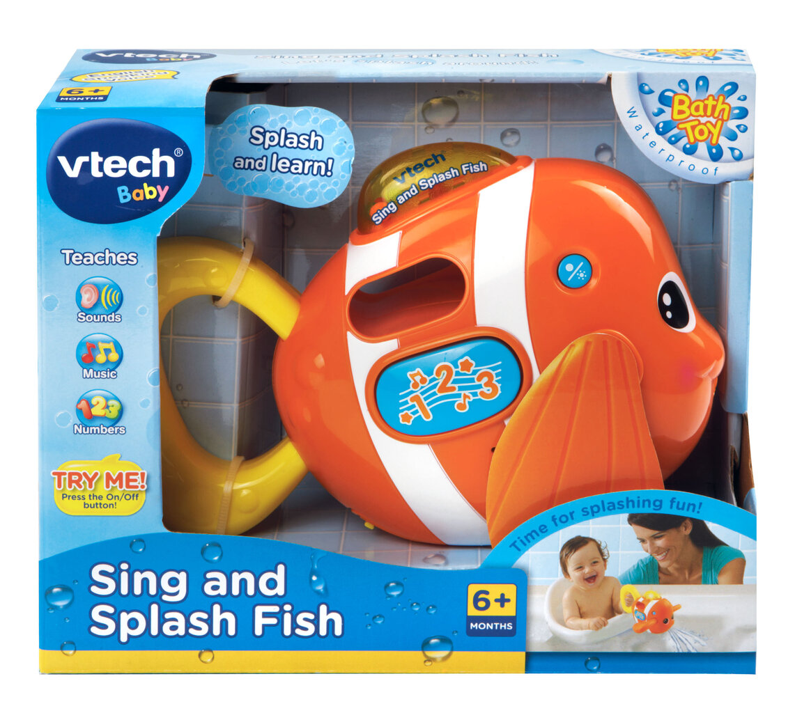 Vannitoa mänguasi Vtech Muusikaline kala hind ja info | Beebide mänguasjad | hansapost.ee