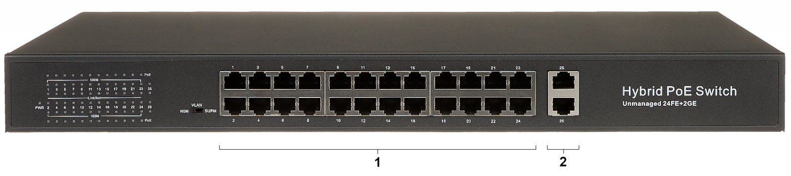 Atte switch poe gtx-b1-26-242g 24 porti hind ja info | Võrgulülitid | hansapost.ee