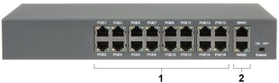 Apti switch poe apti-poe1602g-240w 16 porti hind ja info | Võrgulülitid | hansapost.ee