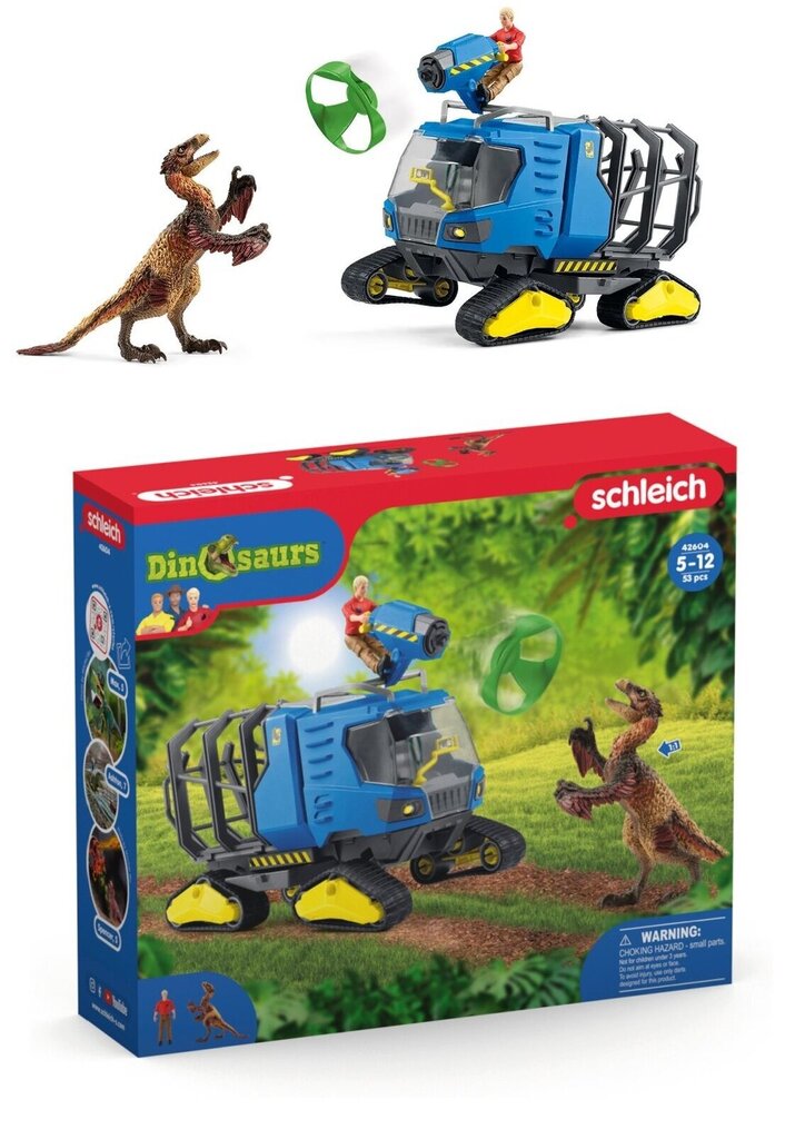 Maastikuauto Schleich dinosaurused hind ja info | Mänguasjad poistele | hansapost.ee