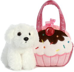 Pehme kott Kutsikas Cupcake Aurora Fancy Pals, 20 cm hind ja info | Pehmed mänguasjad ja kaisukad | hansapost.ee