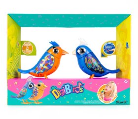 SILVERLIT Интерактивная игрушка птица Digibird 2 шт цена и информация | Игрушки для девочек | hansapost.ee