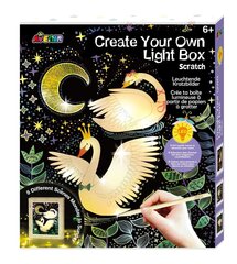 Скрэтч-комплект AVENIR: сделай светильник цена и информация | Развивающие игрушки для детей | hansapost.ee