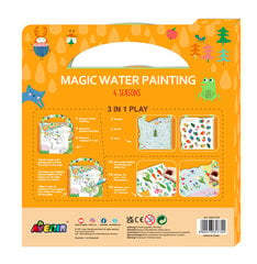 Рисование водой AVENIR Времена года цена и информация | Развивающие игрушки для детей | hansapost.ee
