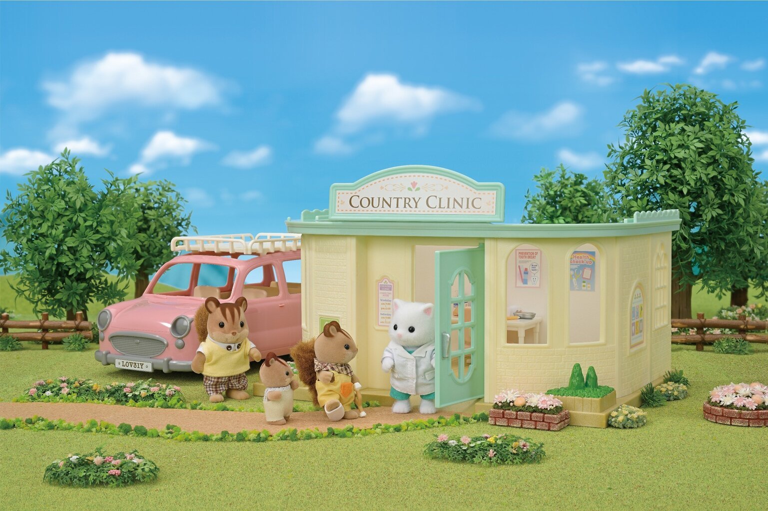 Kingikomplekt Sylvanian Families Village Doctor цена и информация | Mänguasjad poistele | hansapost.ee