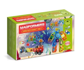 Magnetiline konstruktor Megformers, Konstravimo meistras, 162-osaline hind ja info | Magformers Lastekaubad ja beebikaubad | hansapost.ee