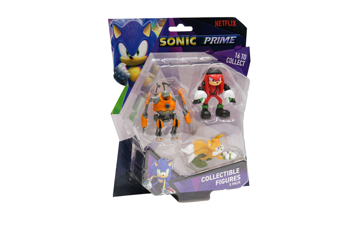 Figuuride komplekt Sonic, 3 tk, 6,5 cm hind ja info | Mänguasjad poistele | hansapost.ee