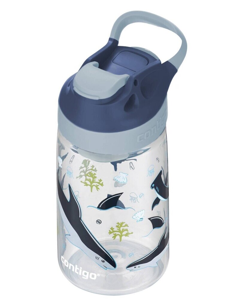 Lastepudel Contigo Gizmo Sip 420ml Macaroon Shark, 2136792 цена и информация | Joogipudelid | hansapost.ee