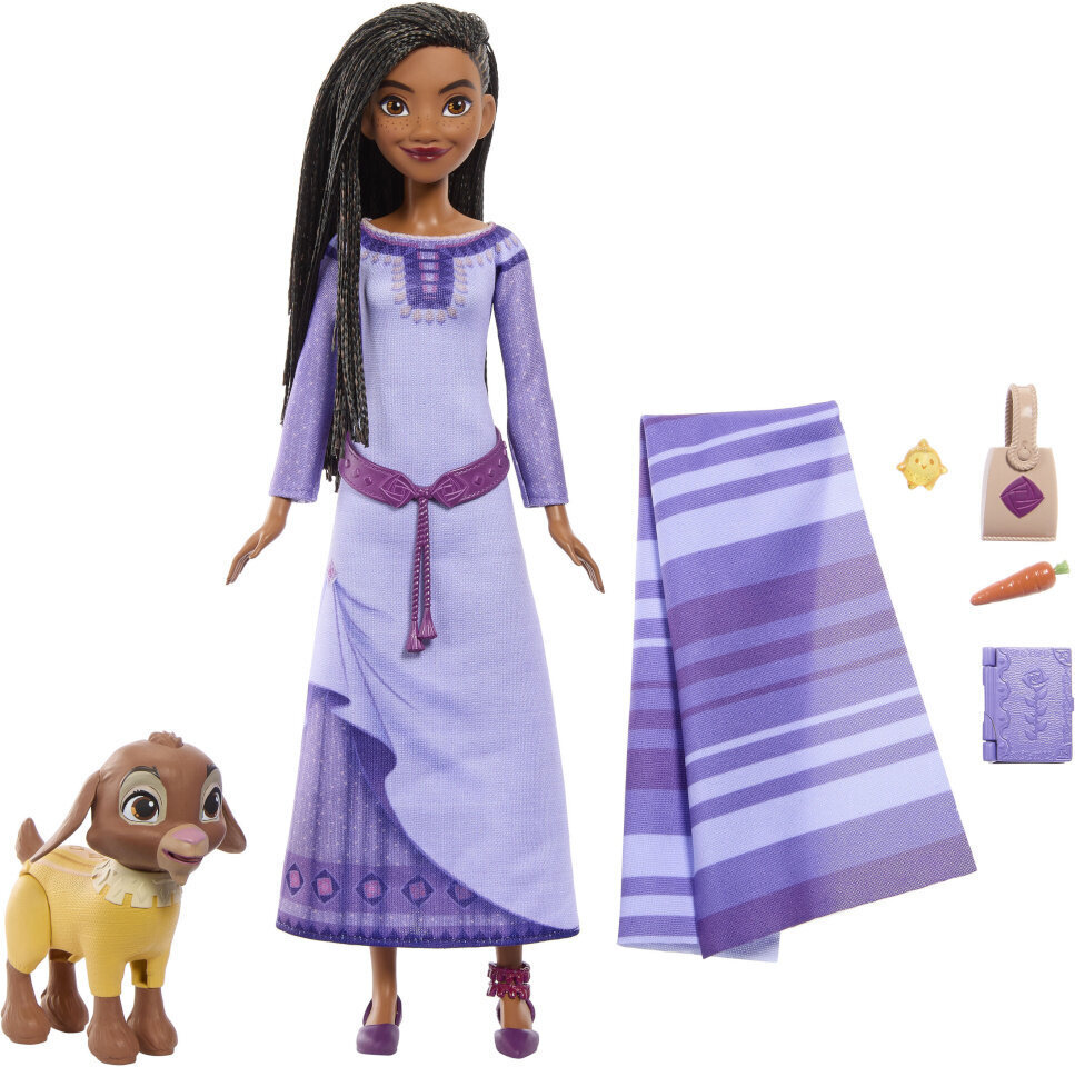 Nukk Disney Princess Wish Asha ja tema sõbrad komplekt цена и информация | Mänguasjad tüdrukutele | hansapost.ee