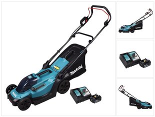 Аккумуляторная газонокосилка Makita DLM 330 RF 18 В, с аккумулятором 3,0 Ач и зарядным устройством цена и информация | Газонокосилки | hansapost.ee