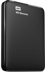 WD Elements 2.5" 3 TB, USB 3.0, must hind ja info | Välised kõvakettad | hansapost.ee