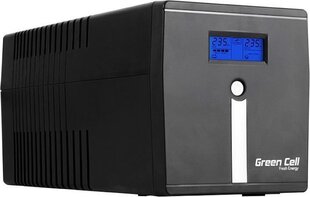 Green Cell UPS 1000VA 700W Power Proof hind ja info | Green Cell Heli- ja videoseadmed, klaviatuurid ja hiired | hansapost.ee