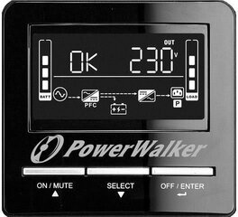PowerWalker VI 1500 CW hind ja info | Puhvertoiteallikad | hansapost.ee