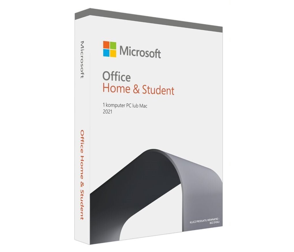 Microsoft Office Home & Student 2021 1 litsents(id) – poola keeles цена и информация | Microsoft Office tarkvara | hansapost.ee
