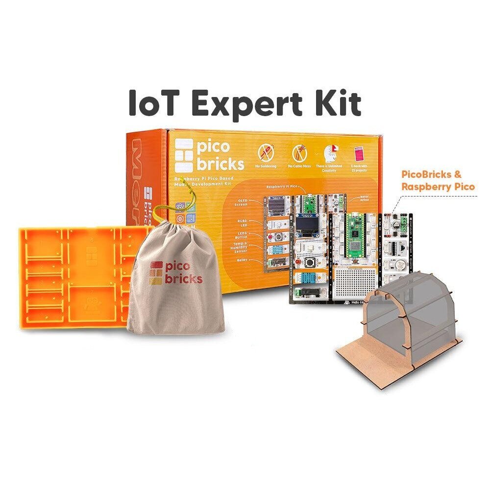 PicoBricks IoT Expert Kit цена и информация | Konstruktorid, robootika ja tarvikud | hansapost.ee