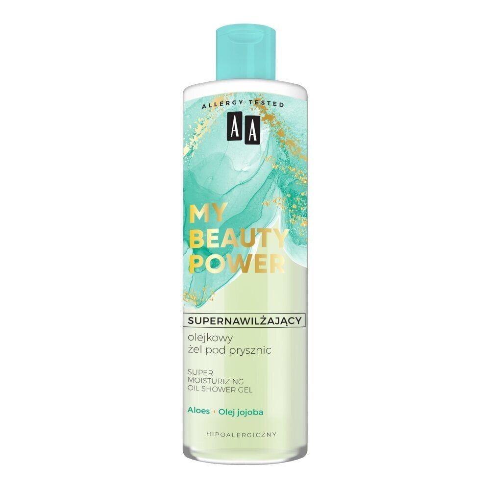 My Beauty Power superniisutav õli dušigeel Aloe, 400 ml hind ja info | Dušigeelid, õlid | hansapost.ee