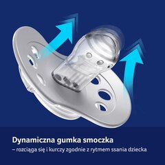 LOVI dünaamiline lutt silikoonist HARMONY BOY, 0-3 m., 2 tk цена и информация | Пустышки | hansapost.ee