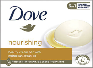 Мыло Dove 3в1 Beauty Cream Bar Марокканское аргановое масло, 90 г цена и информация | Dove Духи, косметика | hansapost.ee