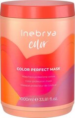 Маска для защиты цвета волос Inebrya Color Perfect, 1000 мл цена и информация | Бальзамы, кондиционеры | hansapost.ee