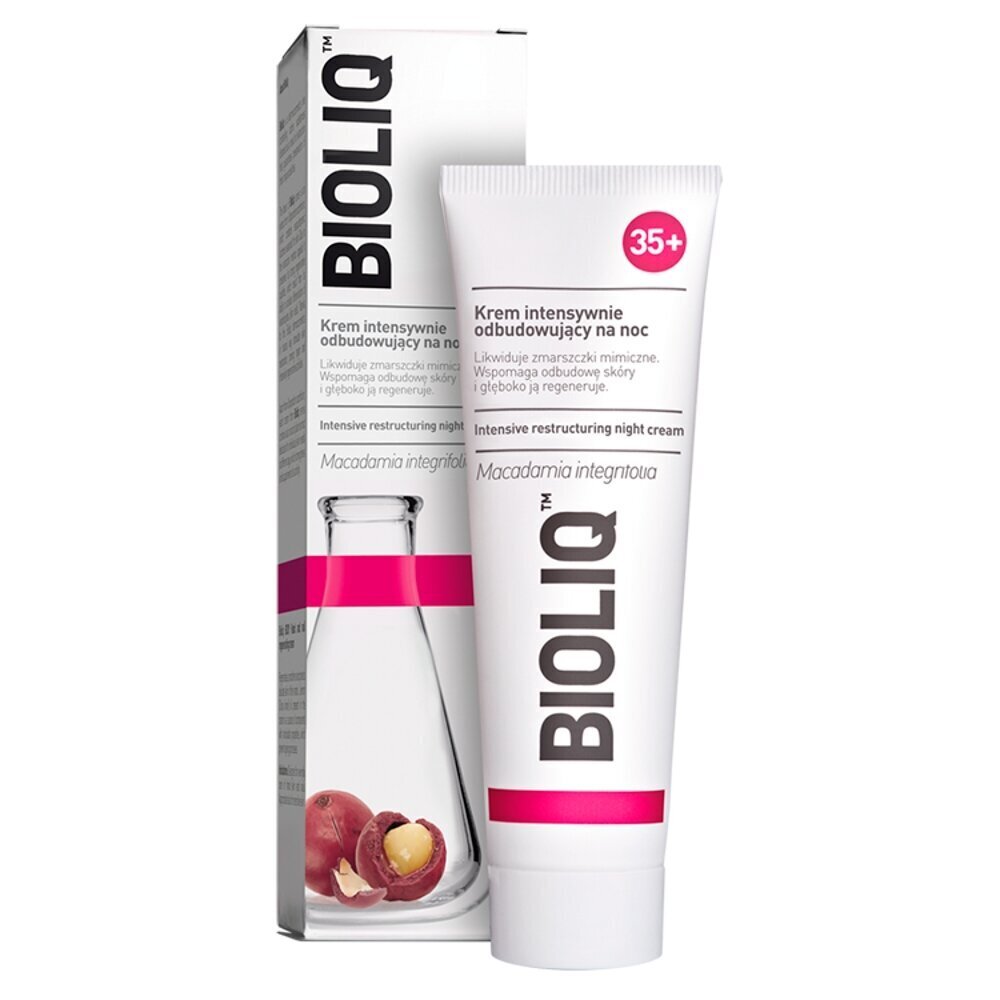 Öökreem Bioliq 35+ Intensively Restructuring Night Cream, 50ml hind ja info | Näokreemid | hansapost.ee