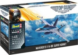 Revell liimitav mudel Maverick's F/A-18E Super Hornet 'Top Gun: Maverick' 1:48 hind ja info | Liimitavad mudelid | hansapost.ee