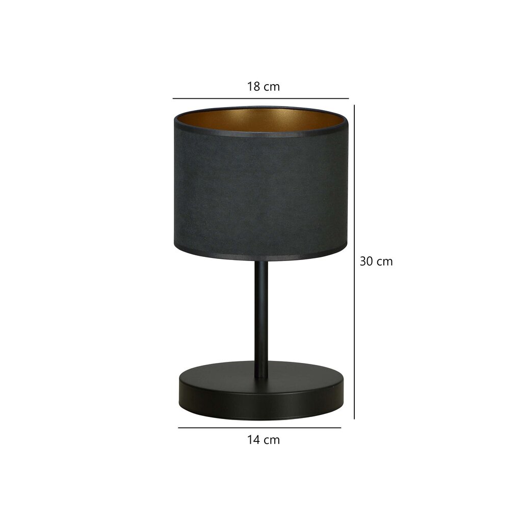 Laualamp Emibig Hilde LN1 BL Black hind ja info | Laualambid | hansapost.ee