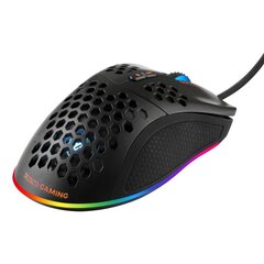 Hiir mängurile Deltaco DM210, 6400dpi, 7 nuppu, RGB, must price and information | Computer mouse | hansapost.ee