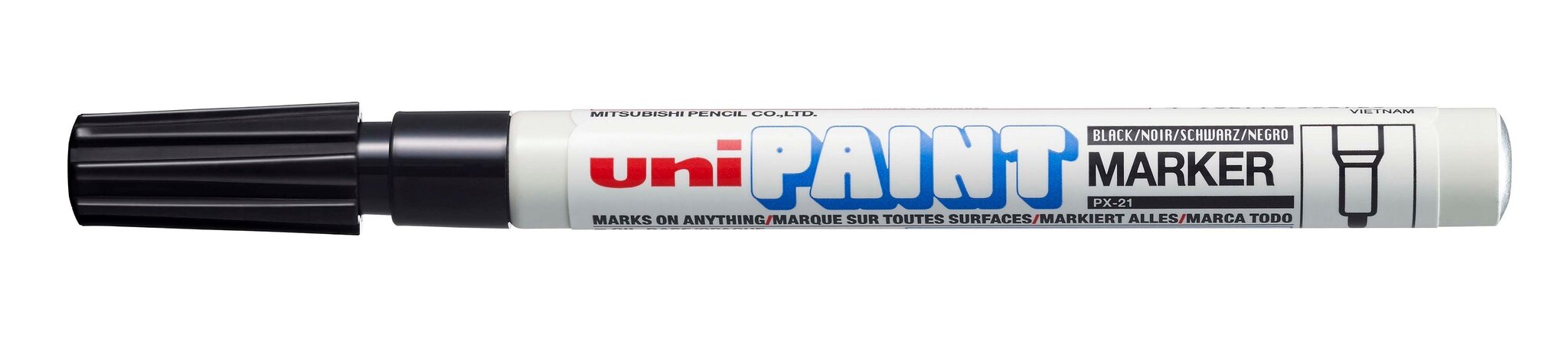 Marker UniPaint, 1.2mm, must hind ja info | Kirjatarvikud | hansapost.ee