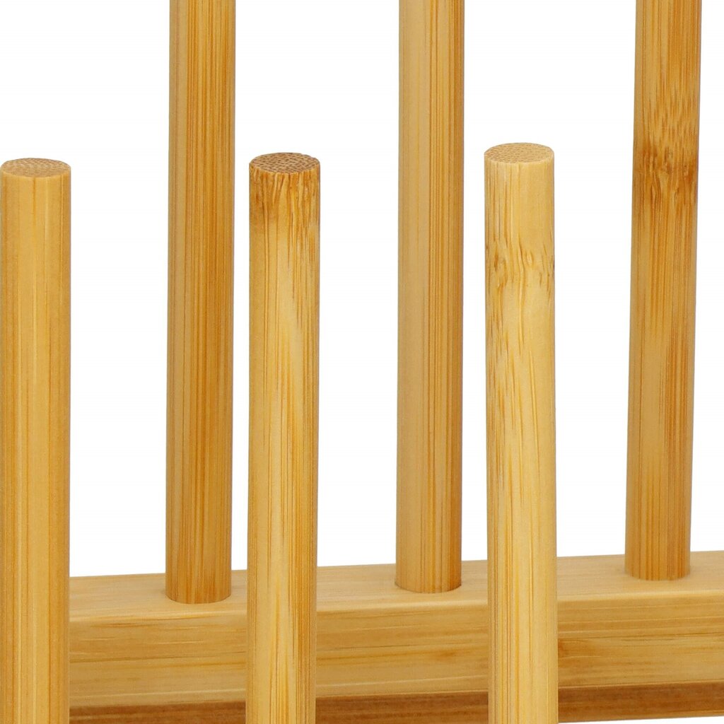 Bambusest taldrikute hoidik Springos KI0154 цена и информация | Köögitarbed | hansapost.ee