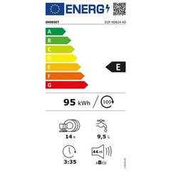 Indesit D2F HD624 AS hind ja info | Nõudepesumasinad | hansapost.ee