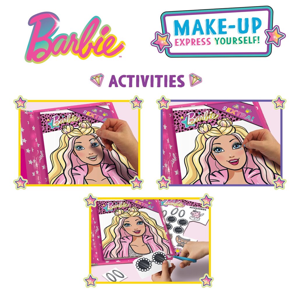 Barbie Märkmik Make-up Master цена и информация | Jumestuskreemid ja puudrid | hansapost.ee